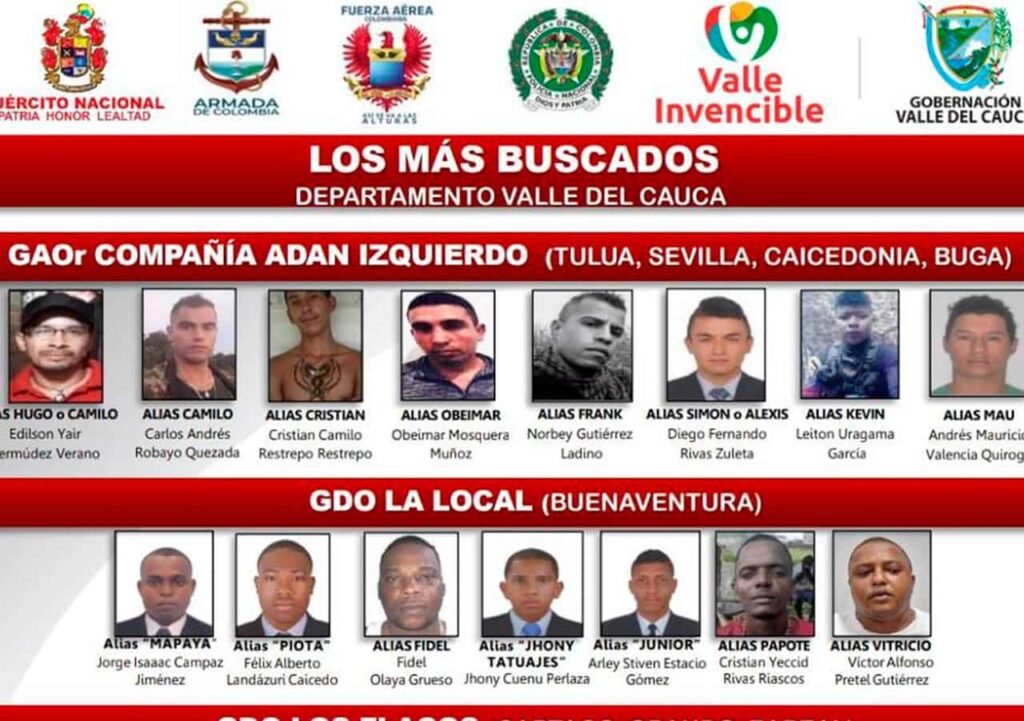 Estos Son Los M S Buscados En El Valle Del Cauca Naci N Paisa