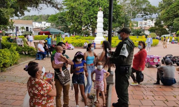 Policía en Ocaña lidera la campaña “Colombia una Razón” 