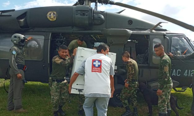 Fuerza Aérea Colombiana transportó insumos para el Hospital de La Macarena, Meta