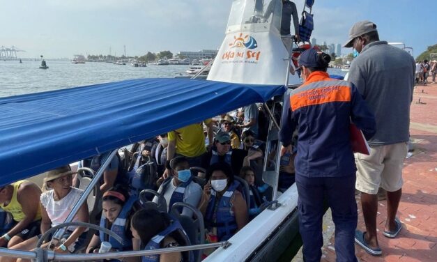 Reactivación del turismo: en Cartagena se movilizaron a la zona insular más de 8.600 pasajeros durante el puente festivo