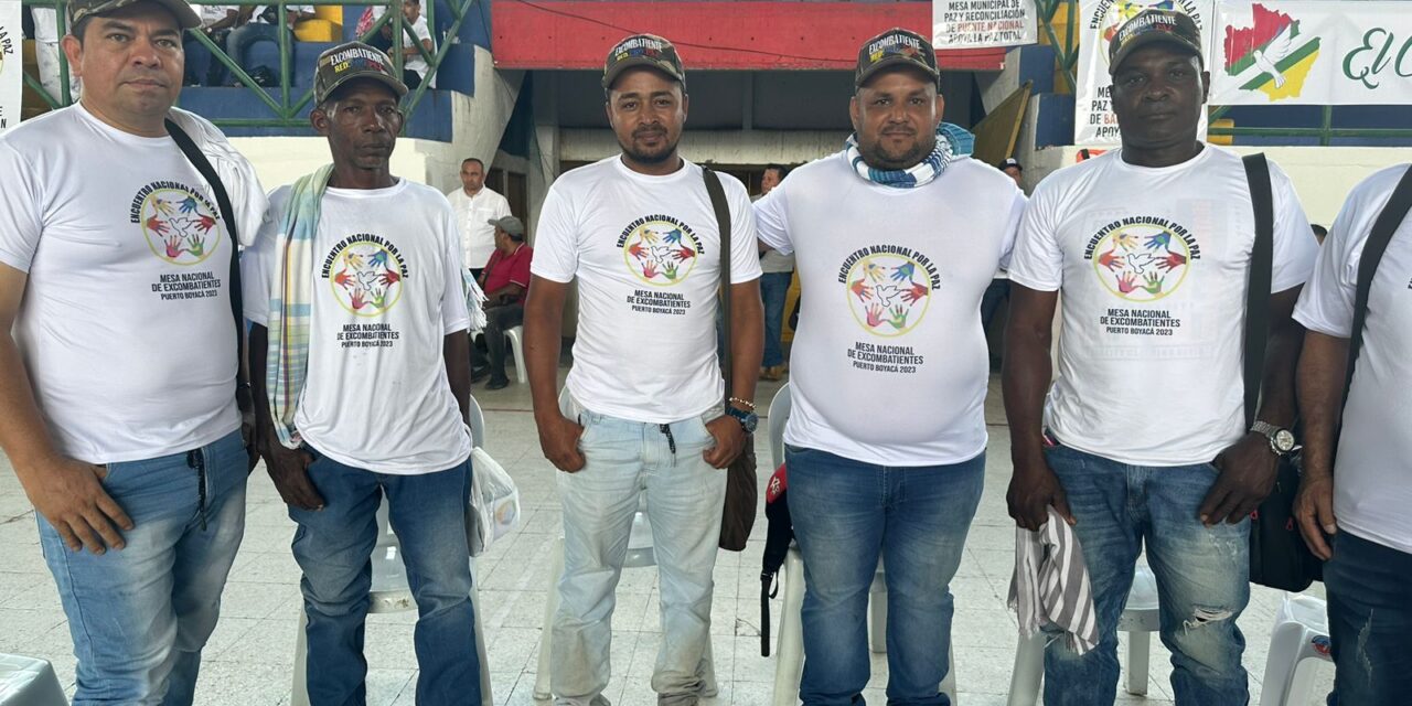 Excombatientes  de las AUC se reúnen en Puerto Boyacá en el primer encuentro nacional de paz