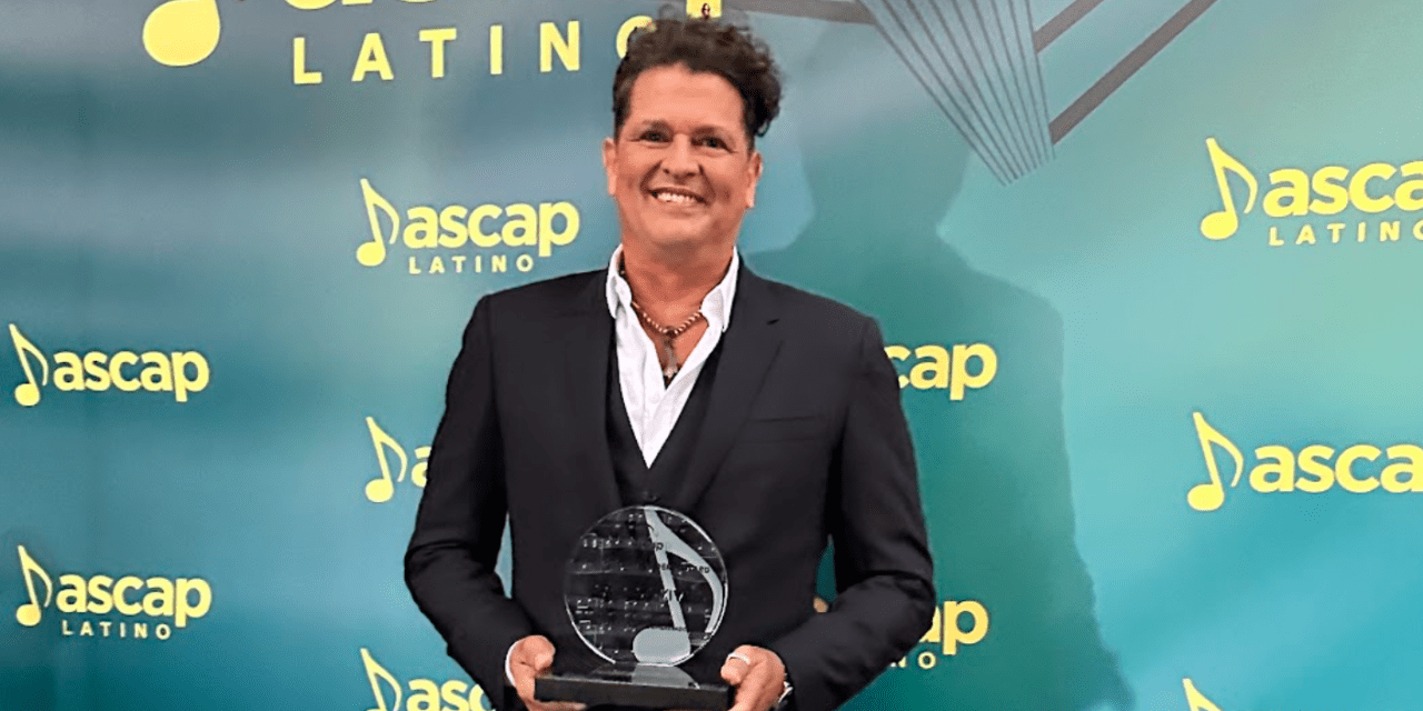 ASCAP: Homenaje a Carlos Vives por su contribución en la música