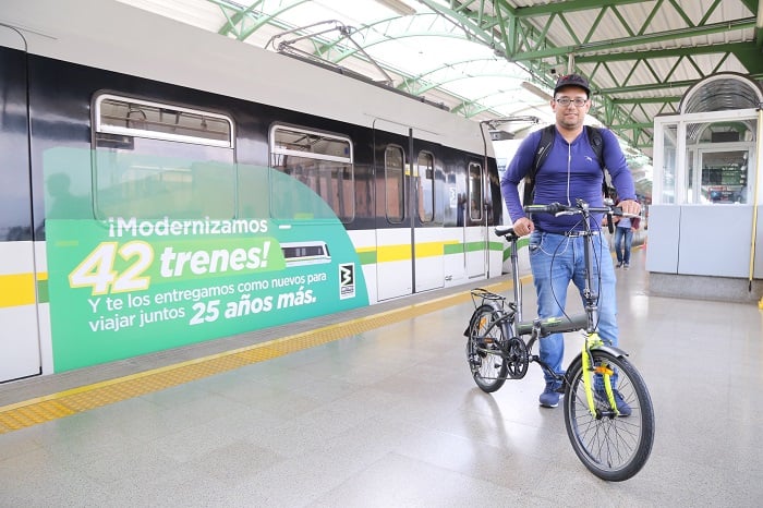 Aumentó un 219 % los viajes intermodales en bicicleta en el Metro