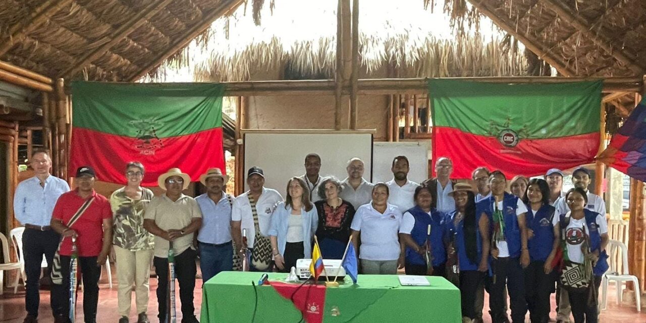 Unión Europea visita Pueblo Nasa en el Norte del Cauca