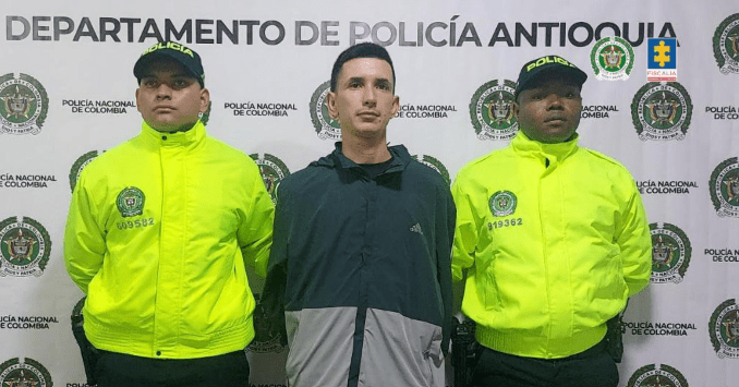 Cae alias Juancito, presunto homicida de líder en Andes, Antioquia