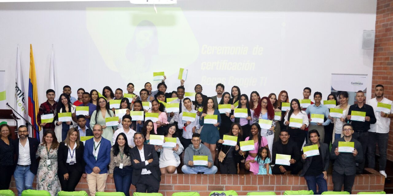 125 jóvenes en Medellín se certificaron en programas TI de Google