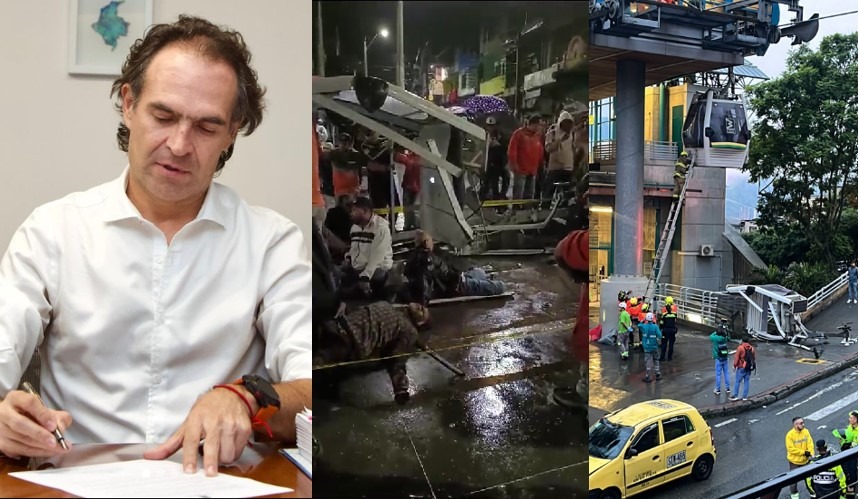 Piden investigar a Fico Gutiérrez por caída del Metrocable
