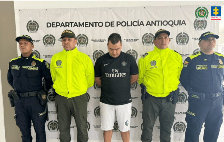 A prisión presunto cabecilla de ‘Los Mondongueros’ en Medellín