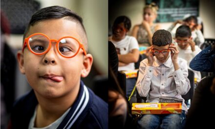 Donan 2000 gafas para niños hechas con tapas de Chocolisto