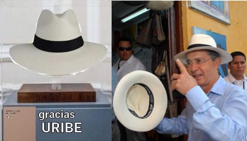 Piden rendir homenaje al sombrero de Álvaro Uribe Vélez