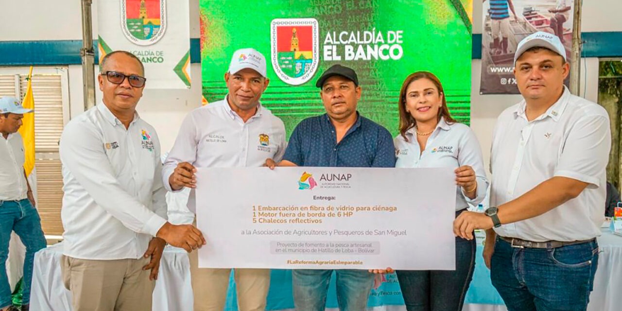 Beneficios para 10 mil pescadores de Magdalena y Bolívar