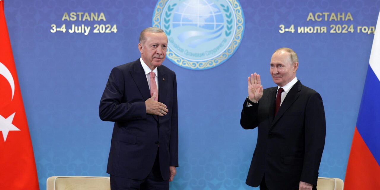 Presidente Erdogan insta a Putin a visitar Turquía «lo antes posible»