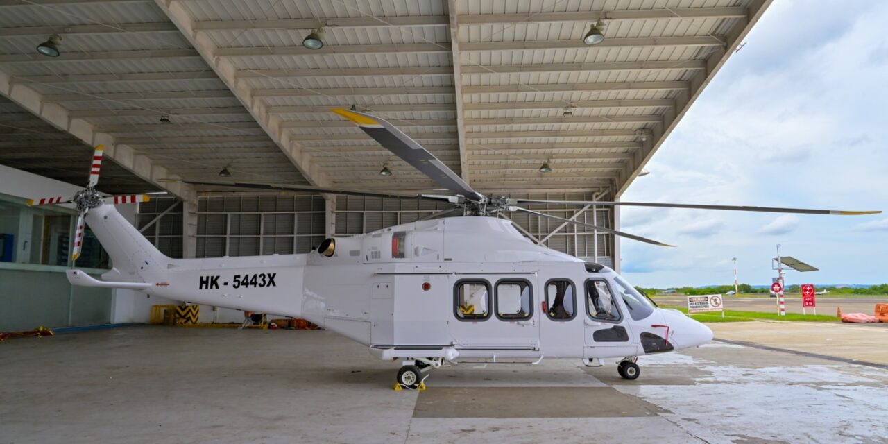 Llega a Colombia helicóptero catalogado como el mejor del mundo