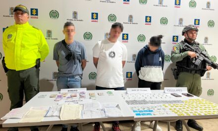 Cuatro coordinadores fueron capturados en el municipio de Bello