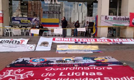 Comité de Huelga de MinTrabajo se reunirá con otros sindicatos del país el próximo miércoles en Bogotá