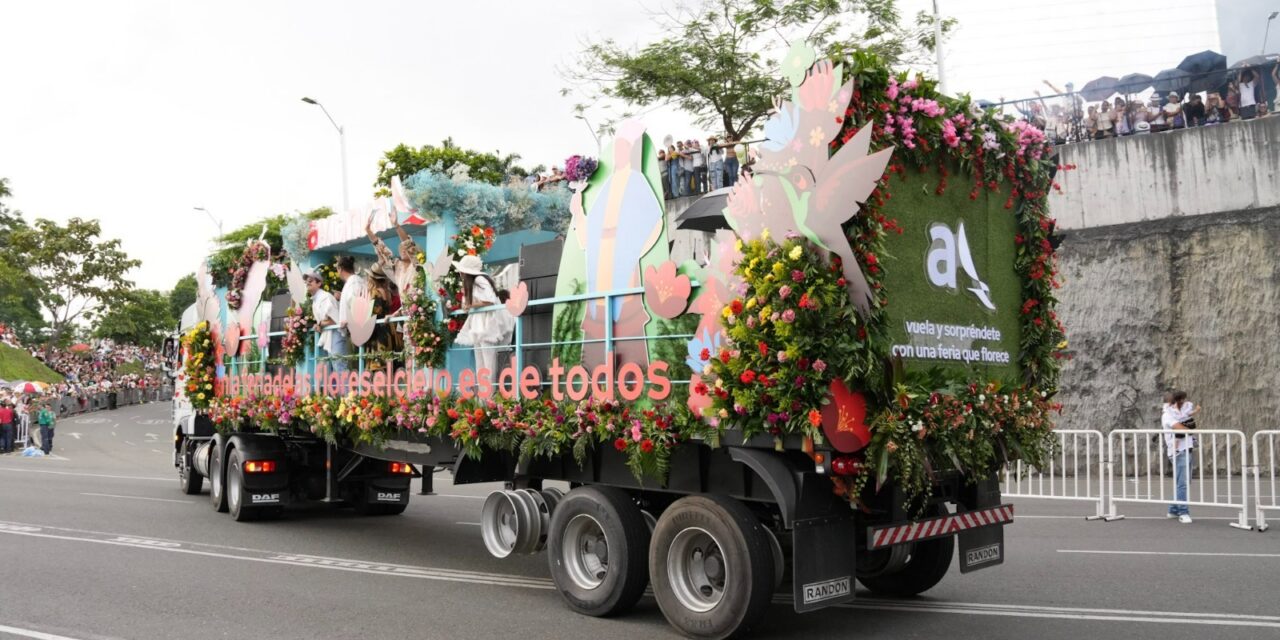 Avianca transportó a más de 187 mil viajeros durante la Feria de las Flores en Medellín