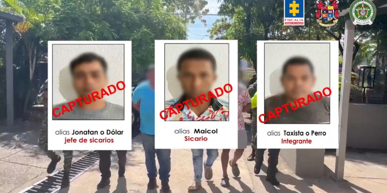 Capturan tres integrantes del Clan del Golfo en el Bajo Cauca