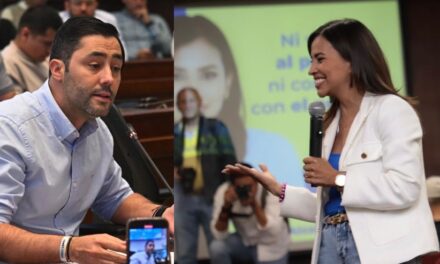 ¿Sebastián López le tiene miedo al debate? Paulina Aguinaga lo retó a debatir con ideas y el concejal se negó