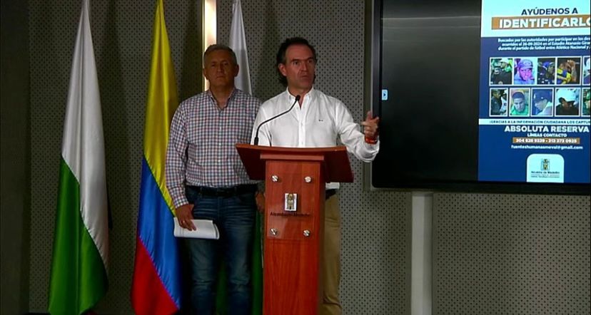 Federico Gutiérrez Identifica a los Agresores de los Desmanes en el Partido Nacional vs. Junior