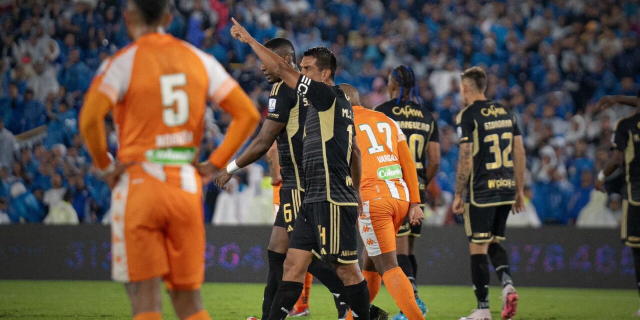 Millonarios despierta con una contundente goleada 3-0 ante Envigado