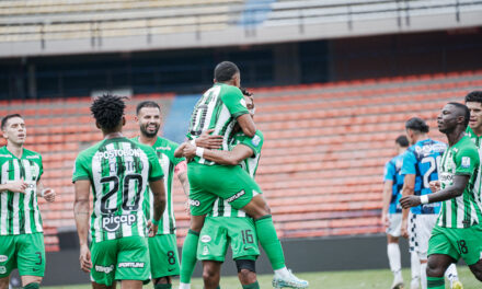 Atlético Nacional se impone con contundencia ante Boyacá Chicó en un partido sin público