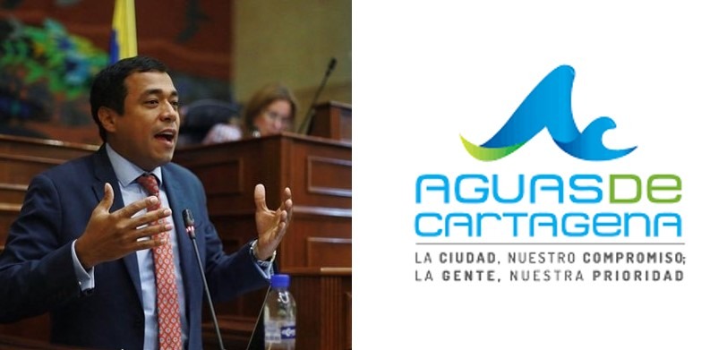 Tras denuncia de Nación Costeña, congresista Silvio Carrasquilla pide investigar Aguas de Cartagena