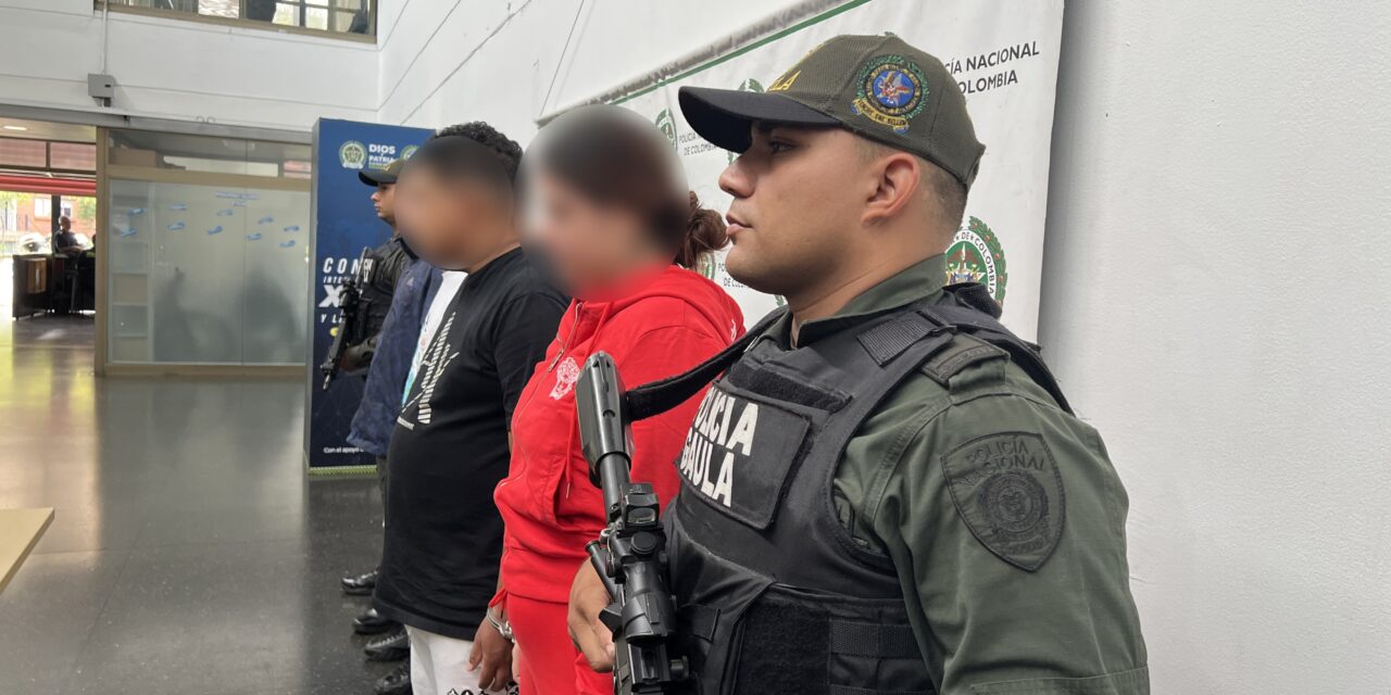 Desarticulan bandas de extorsión y secuestro en Medellín