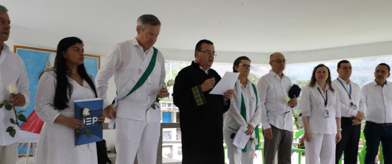 Alejandro Ramelli asume la presidencia de la JEP