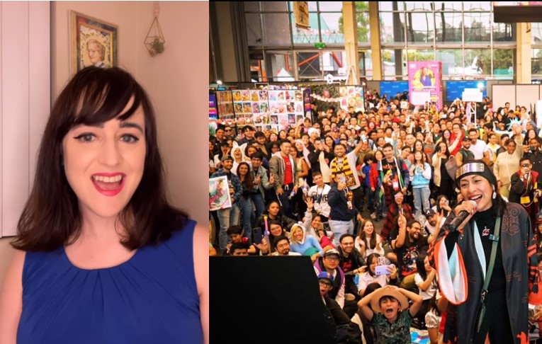 Mara Wilson, actriz de Matilda, visita Medellín en Comic Con 2024