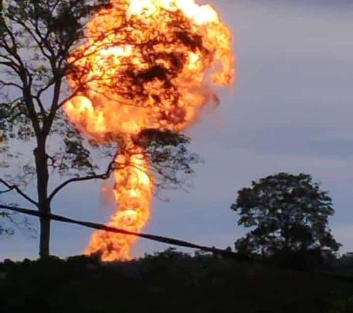 Erupción de volcán de lodo en Urabá afecta a más de cien familias