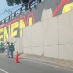 ¿Guerra de pintura en Medellín? borran mural en homenaje a víctimas de La Escombrera