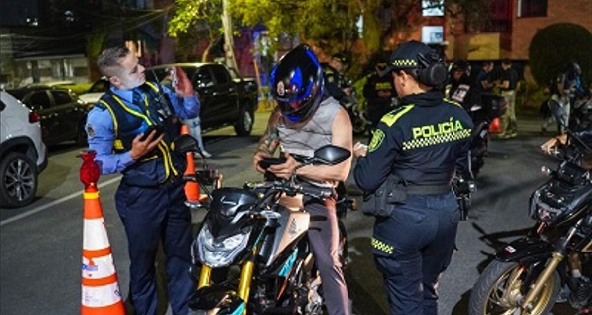 Operativo de seguridad en Envigado deja 4 capturas y más de 700 registros realizados