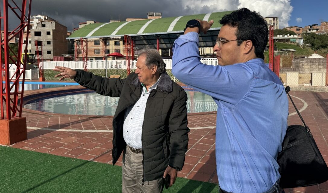 Promueven práctica del tenis en Santa Rosa de Osos