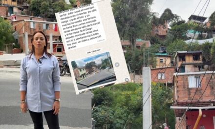 Claudia Carrasquilla denuncia loteo ilegal en la comuna 13 de Medellín